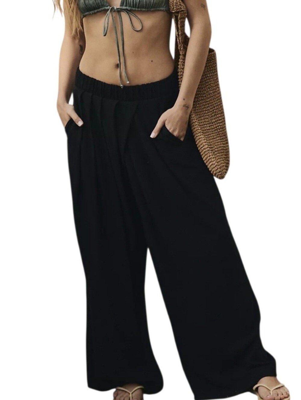 Free People Sloane Wide Leg Pens NWT